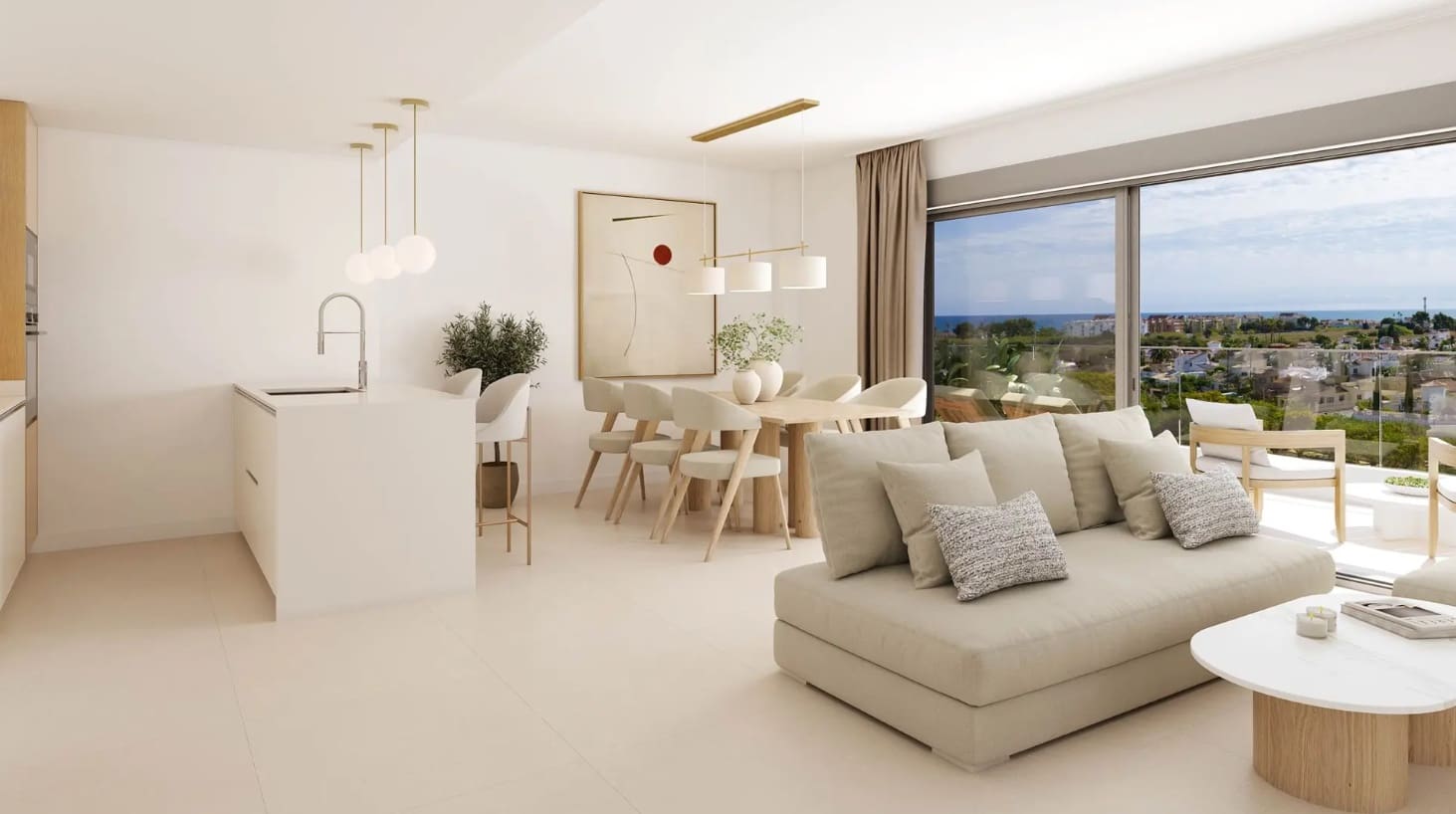 3 sypialnia Apartament na sprzedaż w El Vergel / Verger z basenem garażem - 476 000 € (Ref: 9503193)