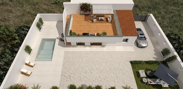 Chalet de 3 habitaciones en Llanos de los Olleres, Albox en venta con piscina garaje - 233.000 € (Ref: 9265682)