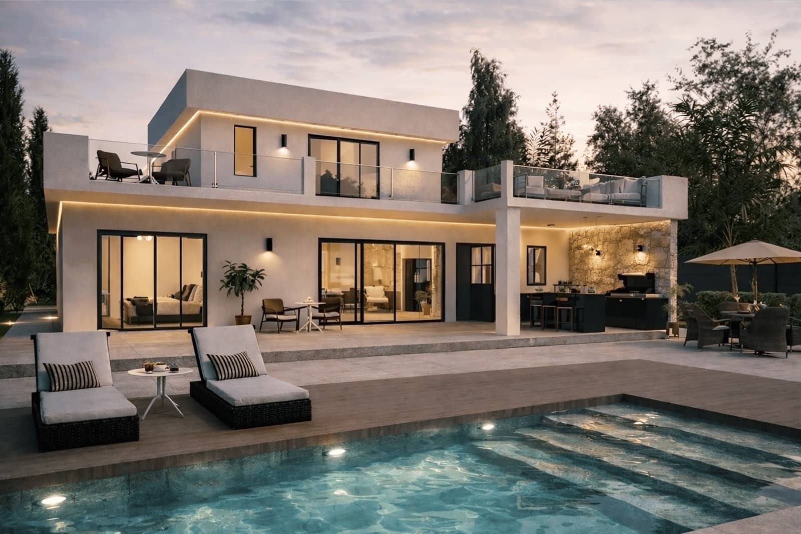 4 sypialnia Willa na sprzedaż w Javea / Xabia z basenem garażem - 1 100 000 € (Ref: 9503789)