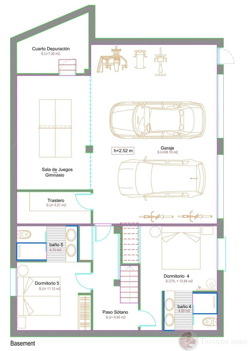 5 soverom Villa til salgs i Coveta Fuma med svømmebasseng garasje - € 2 700 000 (Ref: 9103167)