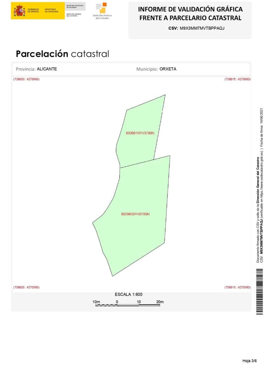 Byggegrund til salg i Orxeta - € 130.000 (Ref: 7900547)
