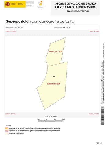 Building Plot for sale in Orxeta - € 130,000 (Ref: 7900547)