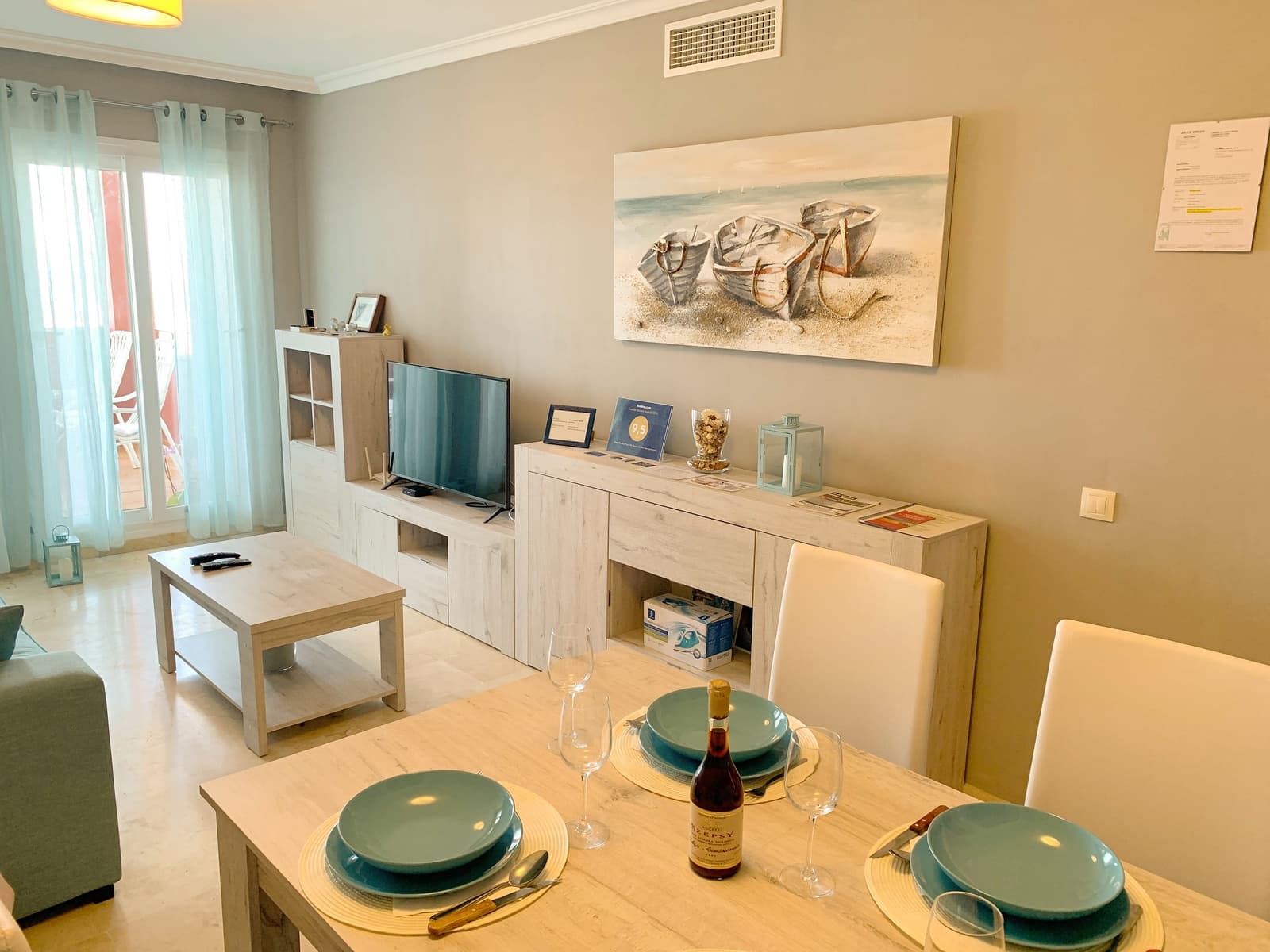 2 Zimmer Apartment zu vermieten in Manilva mit Garage - 700 € (Ref: 5635015)