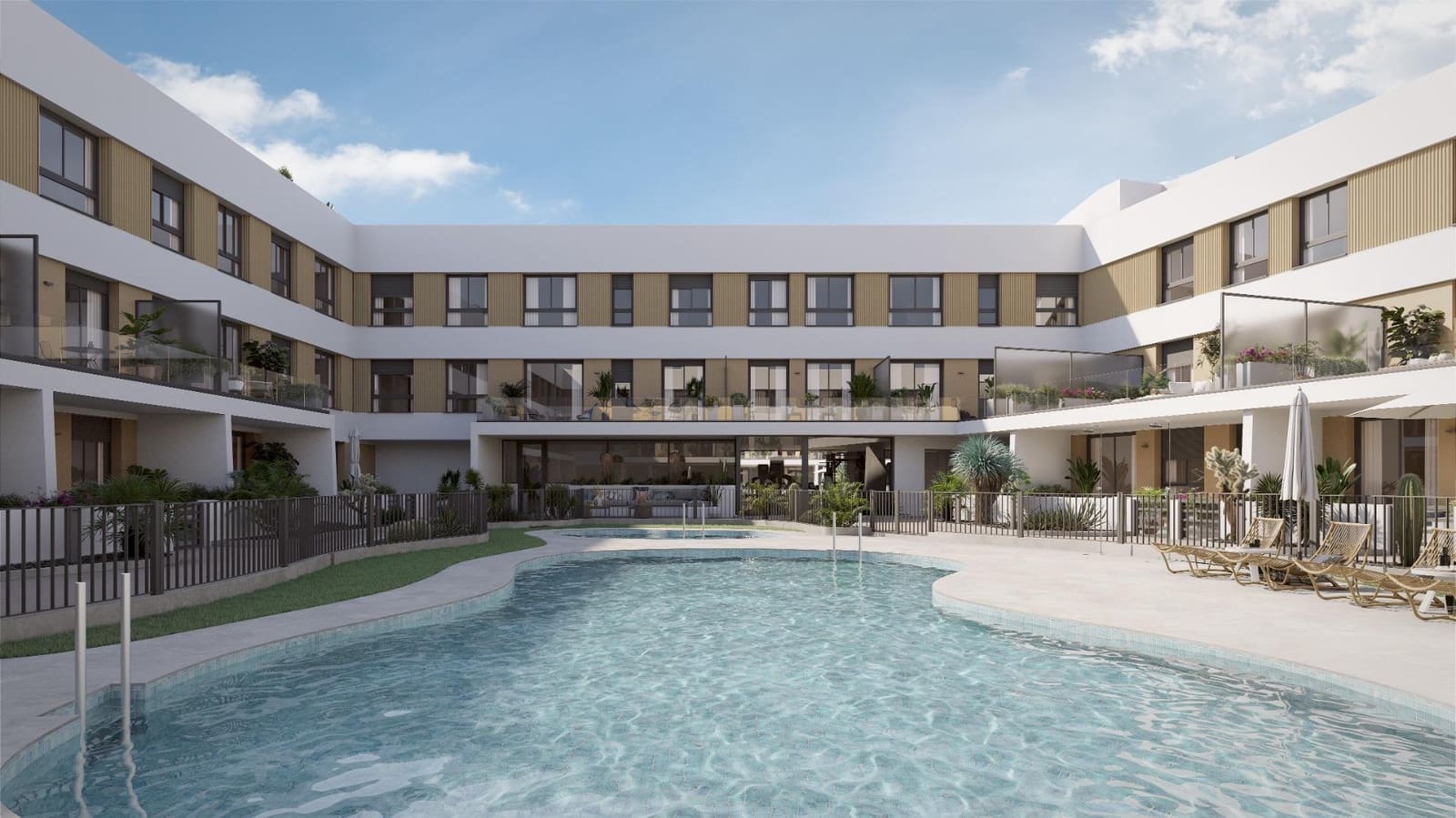 1 sovrum Strandlägenhet till salu i Corralejo med pool - 249 000 € (Ref: 9670928)