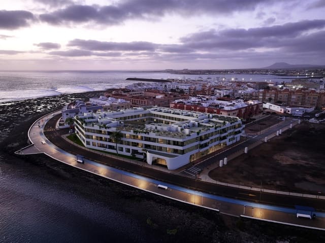 1 sovrum Strandlägenhet till salu i Corralejo, La Oliva med pool - 249 000 € (Ref: 9670928)