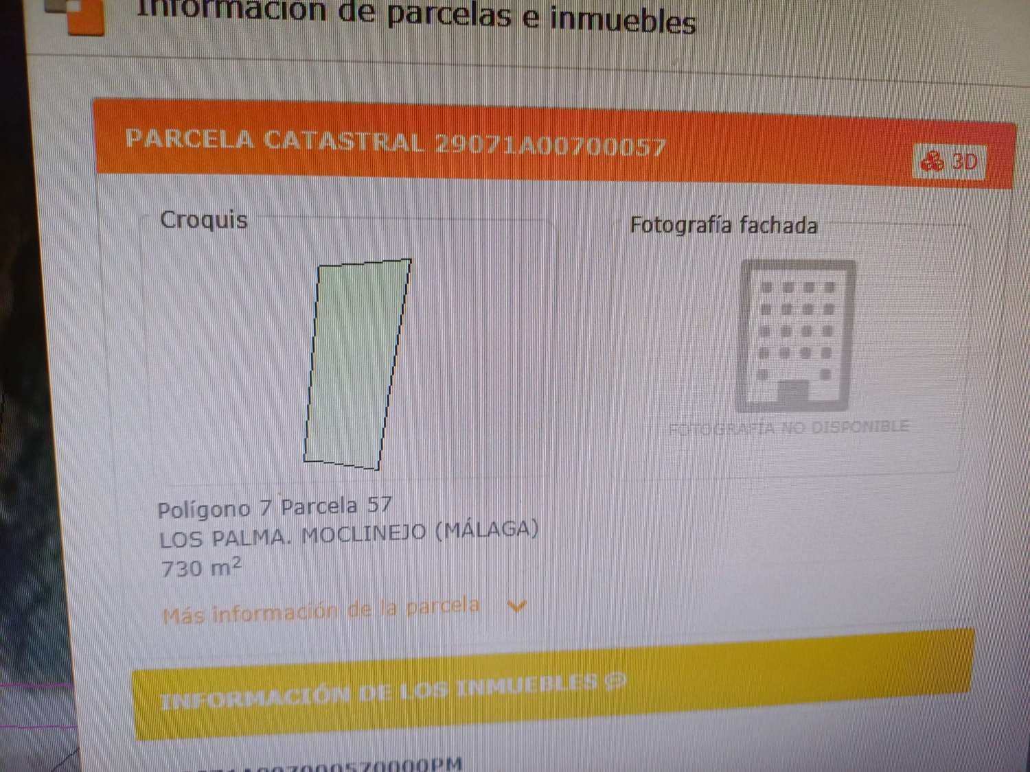 Undeveloped Land for sale in Moclinejo - € 58,000 (Ref: 9634663)