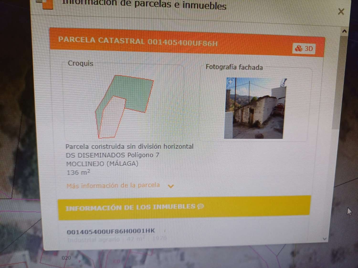 Undeveloped Land for sale in Moclinejo - € 58,000 (Ref: 9634663)