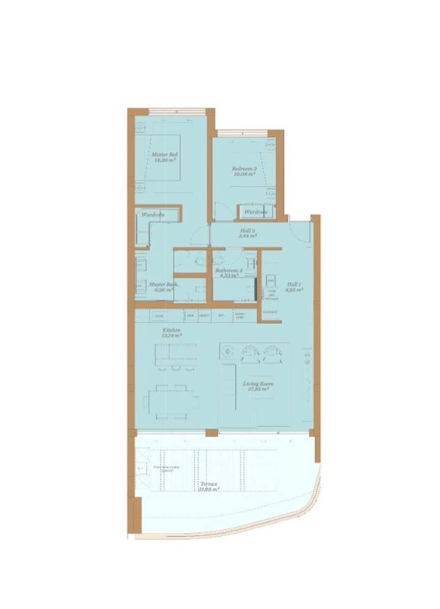 2 chambre Appartement à vendre à Ojen avec piscine garage - 850 000 € (Ref: 9008463)