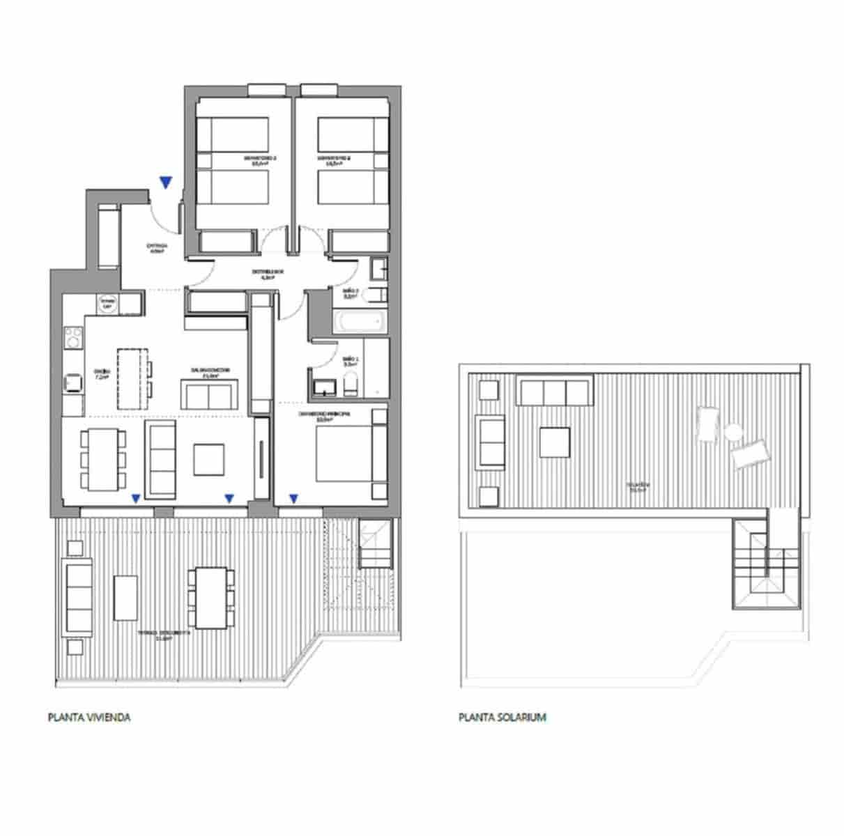 3 Zimmer Apartment zu verkaufen in New Golden Mile mit Pool Garage - 485.000 € (Ref: 9797539)