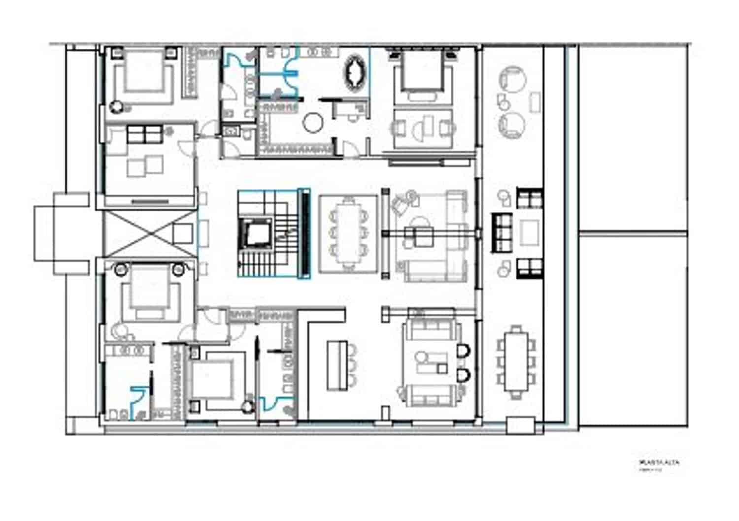 Apartamento de 4 habitaciones en Marbella en venta con piscina garaje - 11.400.000 € (Ref: 9797553)