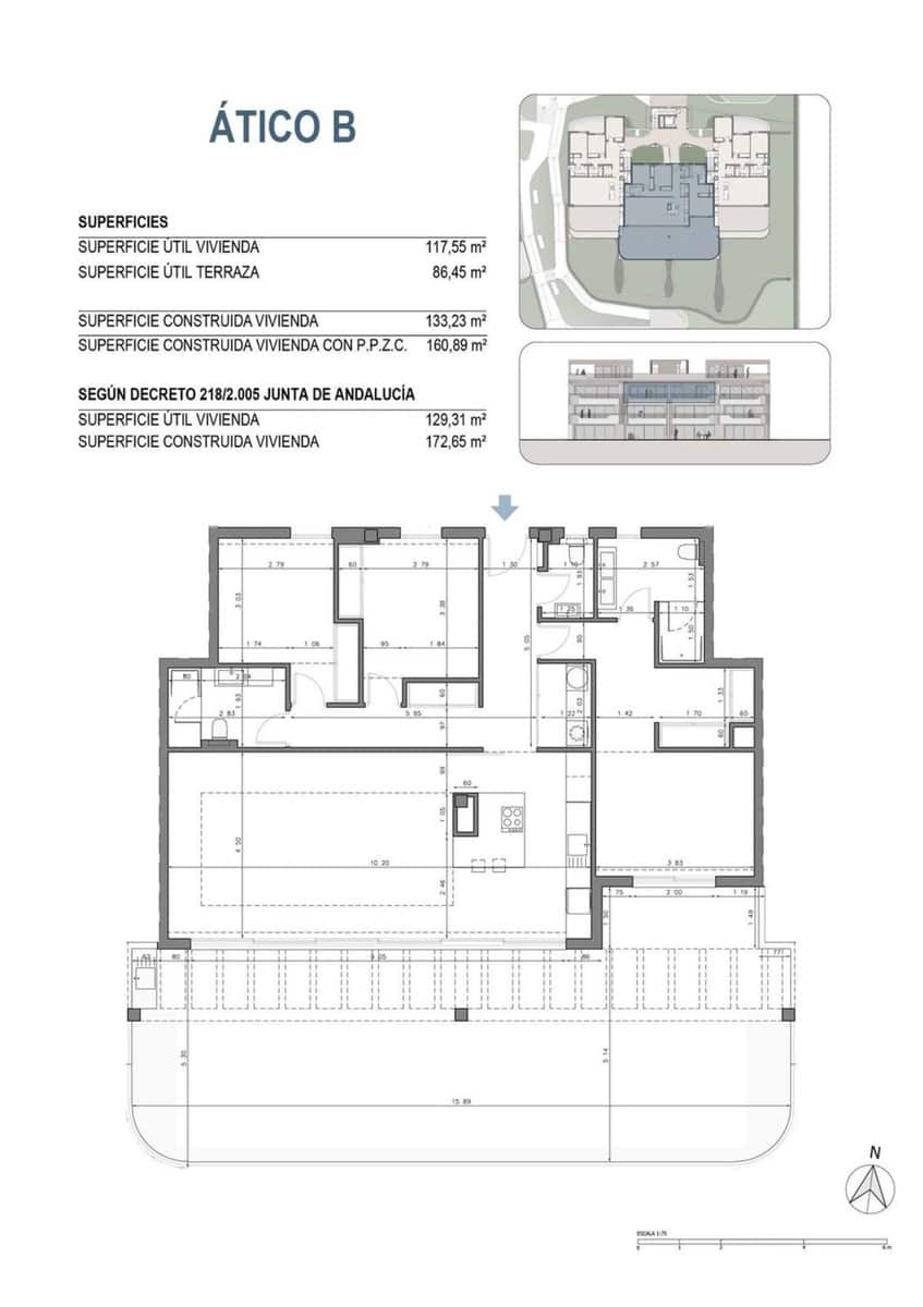 3 soverom Leilighet til salgs i Estepona med svømmebasseng garasje - € 1 150 000 (Ref: 9797582)