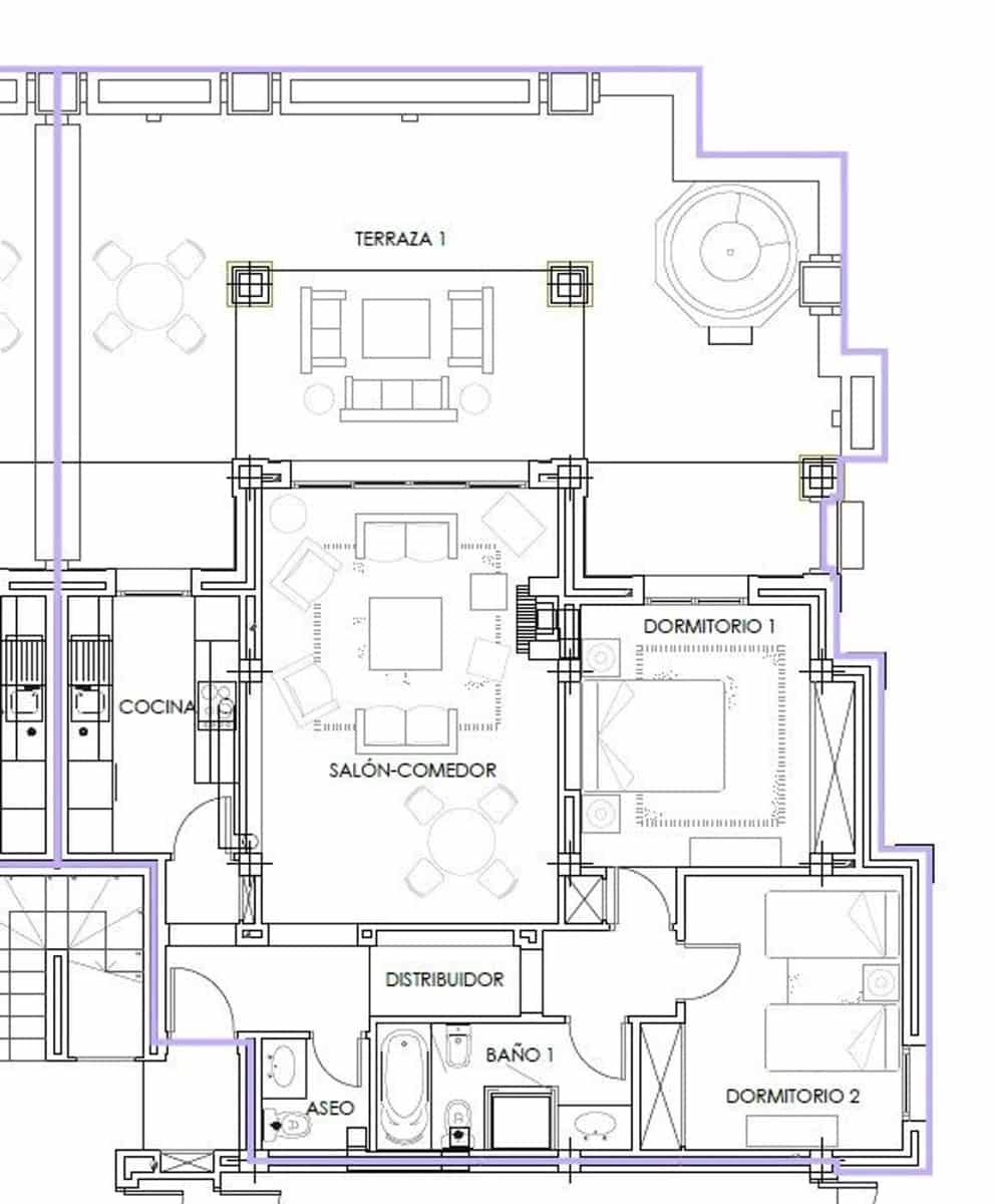 2 bedroom Apartment for sale in Nueva Andalucia with pool garage - € 475,000 (Ref: 9826136)