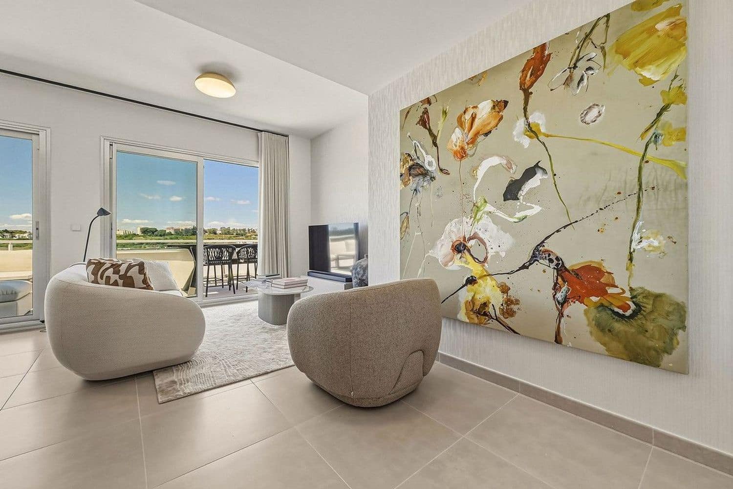 3 sypialnia Apartament na sprzedaż w New Golden Mile z basenem garażem - 520 000 € (Ref: 9840030)