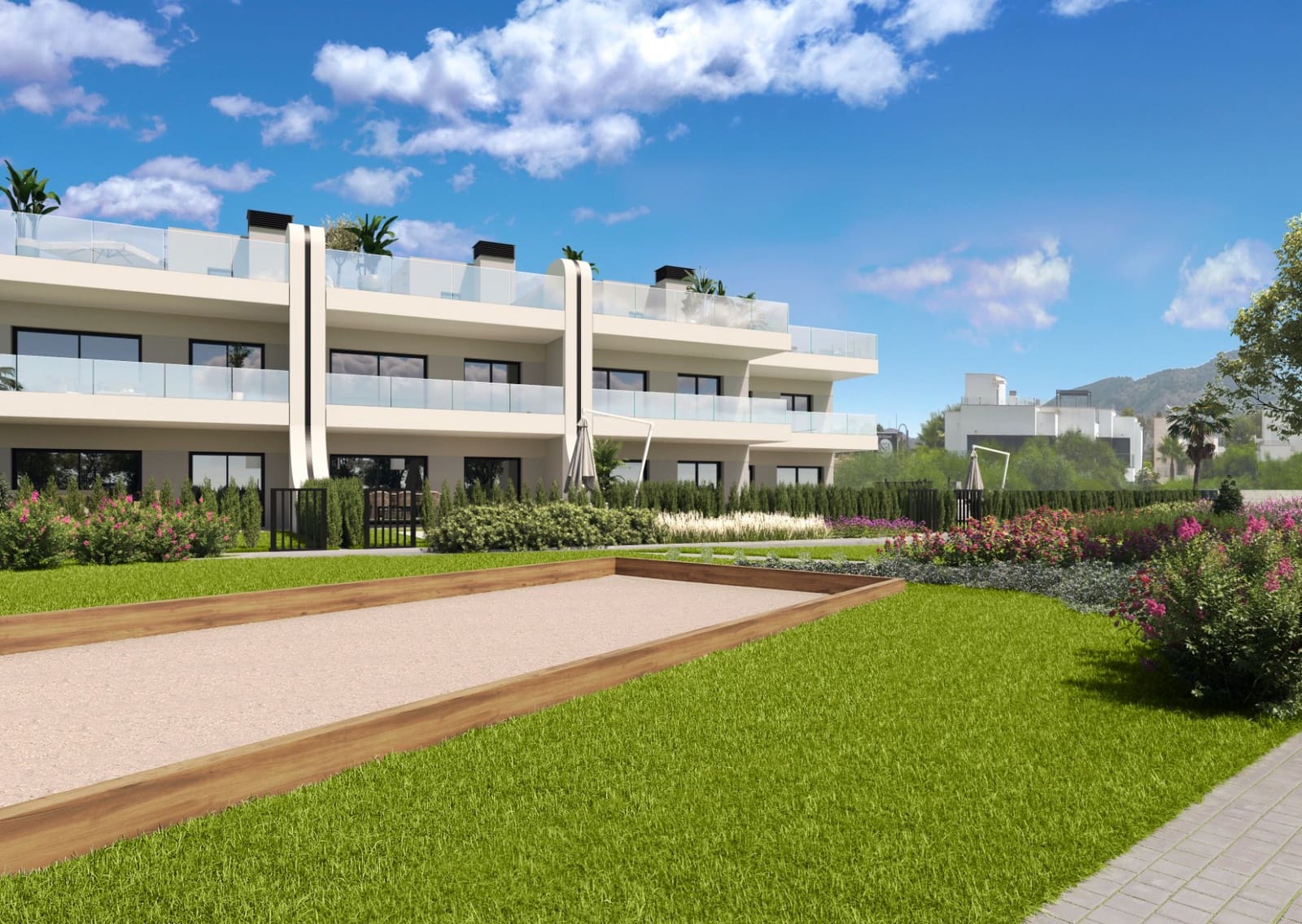 3 slaapkamer Appartement te koop in La Manga Club met zwembad garage - € 400.000 (Ref: 10048212)