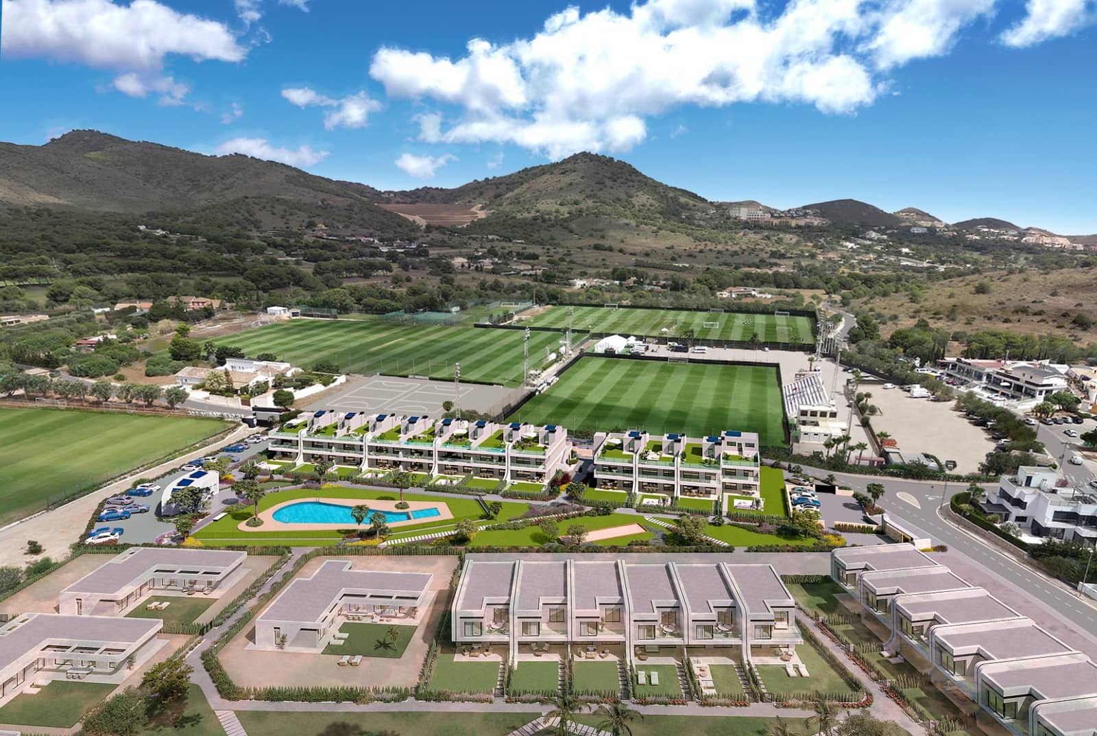 3 slaapkamer Appartement te koop in La Manga Club met zwembad garage - € 400.000 (Ref: 10048212)