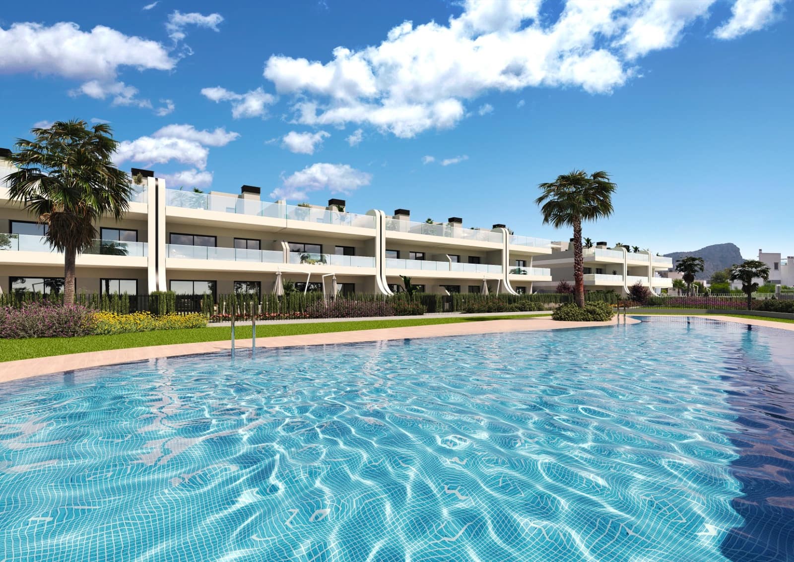 3 slaapkamer Appartement te koop in La Manga Club met zwembad garage - € 400.000 (Ref: 10048212)