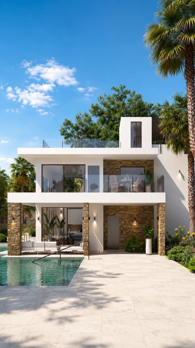 4 soverom Villa til salgs i La Manga del Mar Menor med svømmebasseng garasje - € 825 000 (Ref: 10073360)