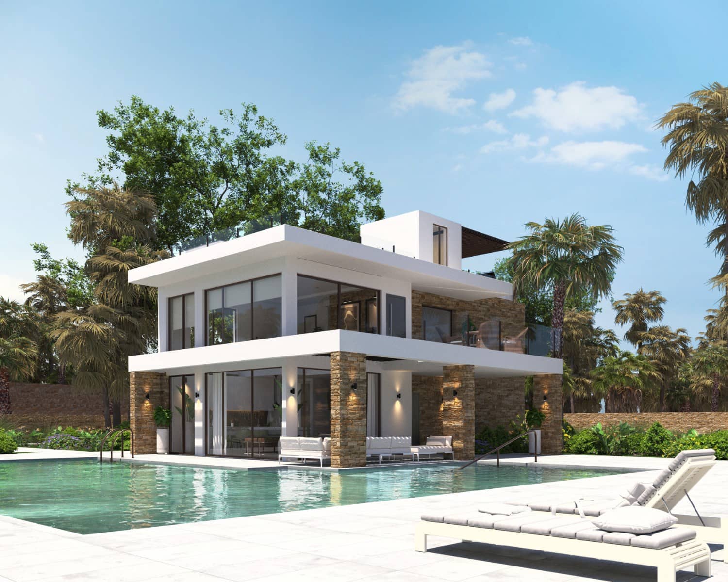 4 soverom Villa til salgs i La Manga del Mar Menor med svømmebasseng garasje - € 825 000 (Ref: 10073360)