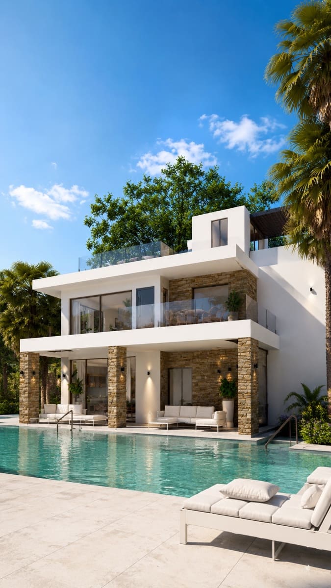 3 soverom Villa til salgs i La Manga del Mar Menor med svømmebasseng garasje - € 795 000 (Ref: 10073361)