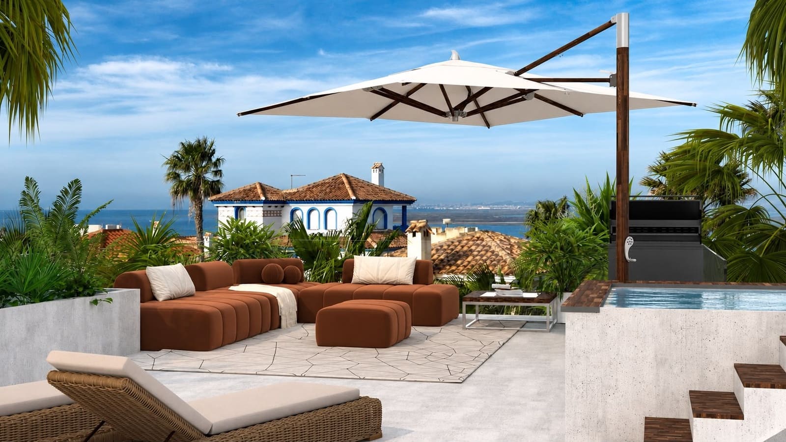 3 soverom Villa til salgs i La Manga del Mar Menor med svømmebasseng garasje - € 795 000 (Ref: 10073361)