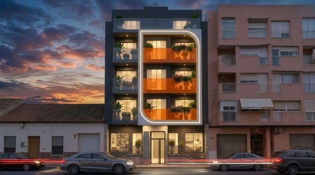 2 soveværelse Penthouse til salg i Guardamar Playa, Guardamar del Segura med swimmingpool - € 315.000 (Ref: 10095026)