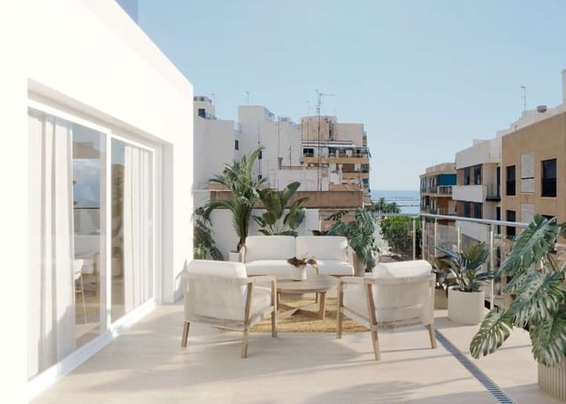 3 soveværelse Lejlighed til salg i Calas Santiago Bernabéu, Santa Pola - € 585.000 (Ref: 10154827)