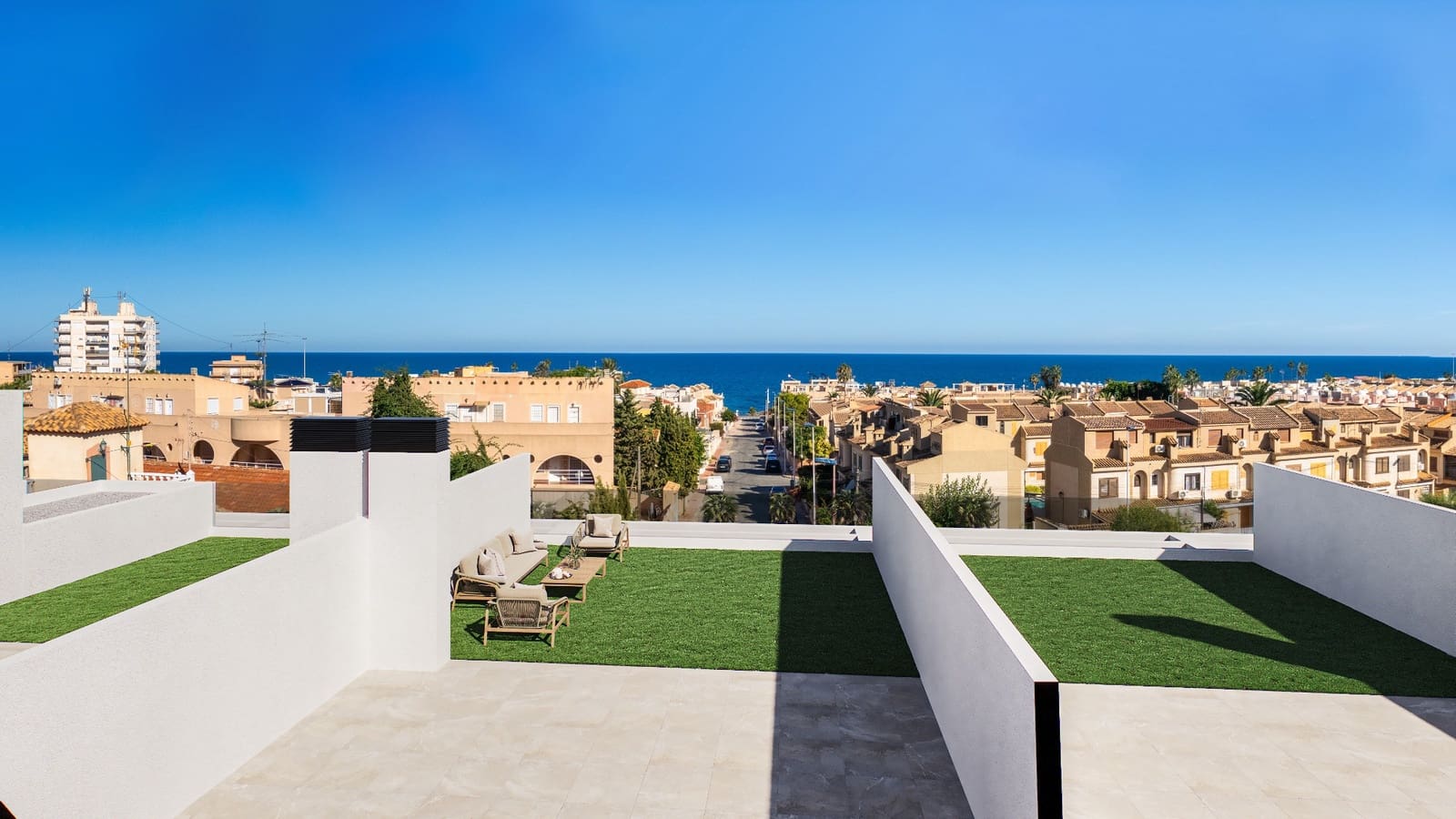 3 soverom Penthouse til salgs i Torrevieja med svømmebasseng garasje - € 499 900 (Ref: 10158561)