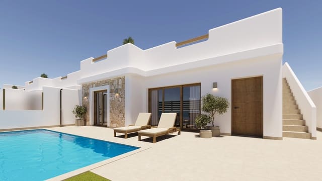 2 soveværelse Villa til salg i Roldan, Torre-Pacheco med swimmingpool garage - € 339.900 (Ref: 10183866)