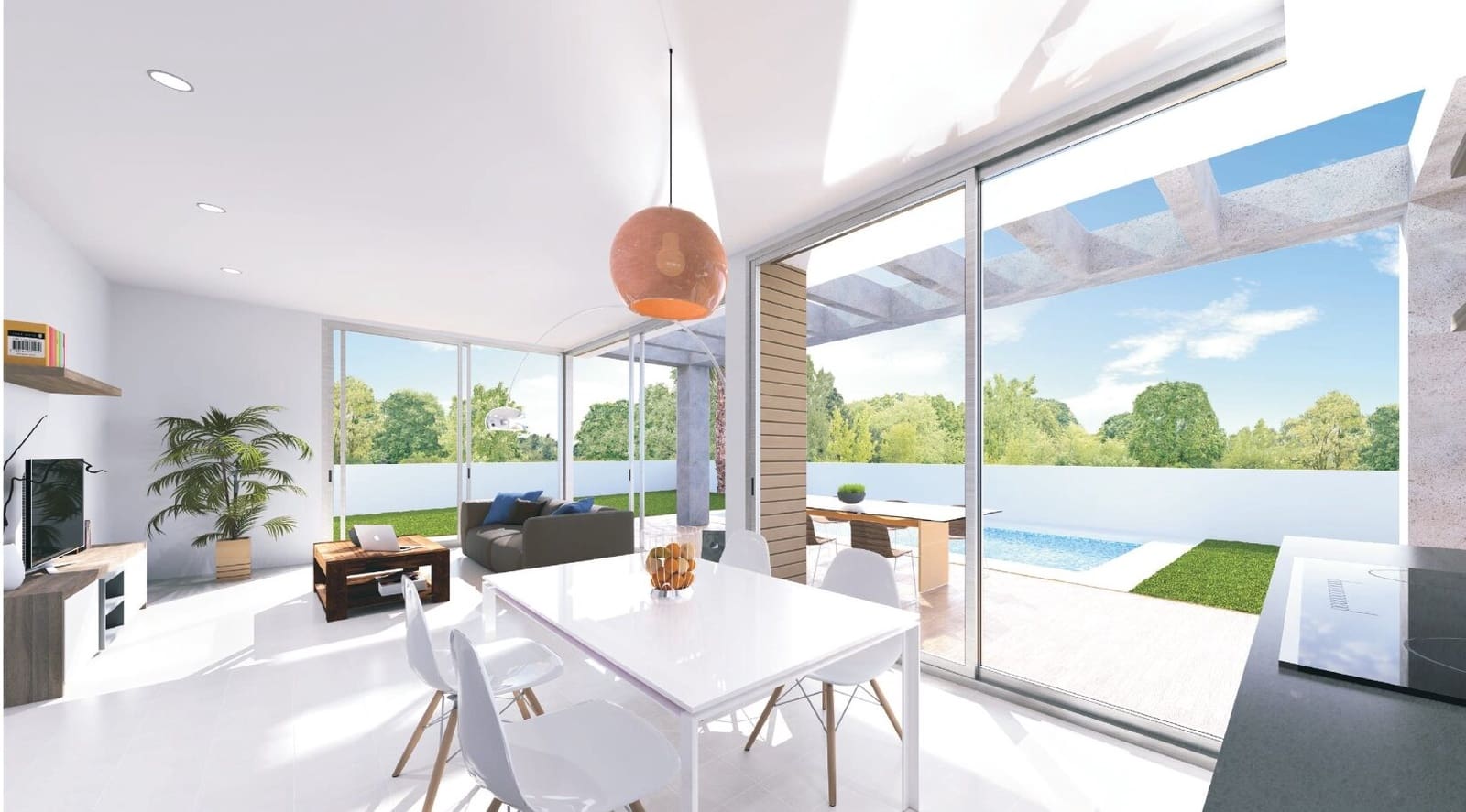 3 sypialnia Willa na sprzedaż w La Manga del Mar Menor z basenem garażem - 690 000 € (Ref: 10185950)