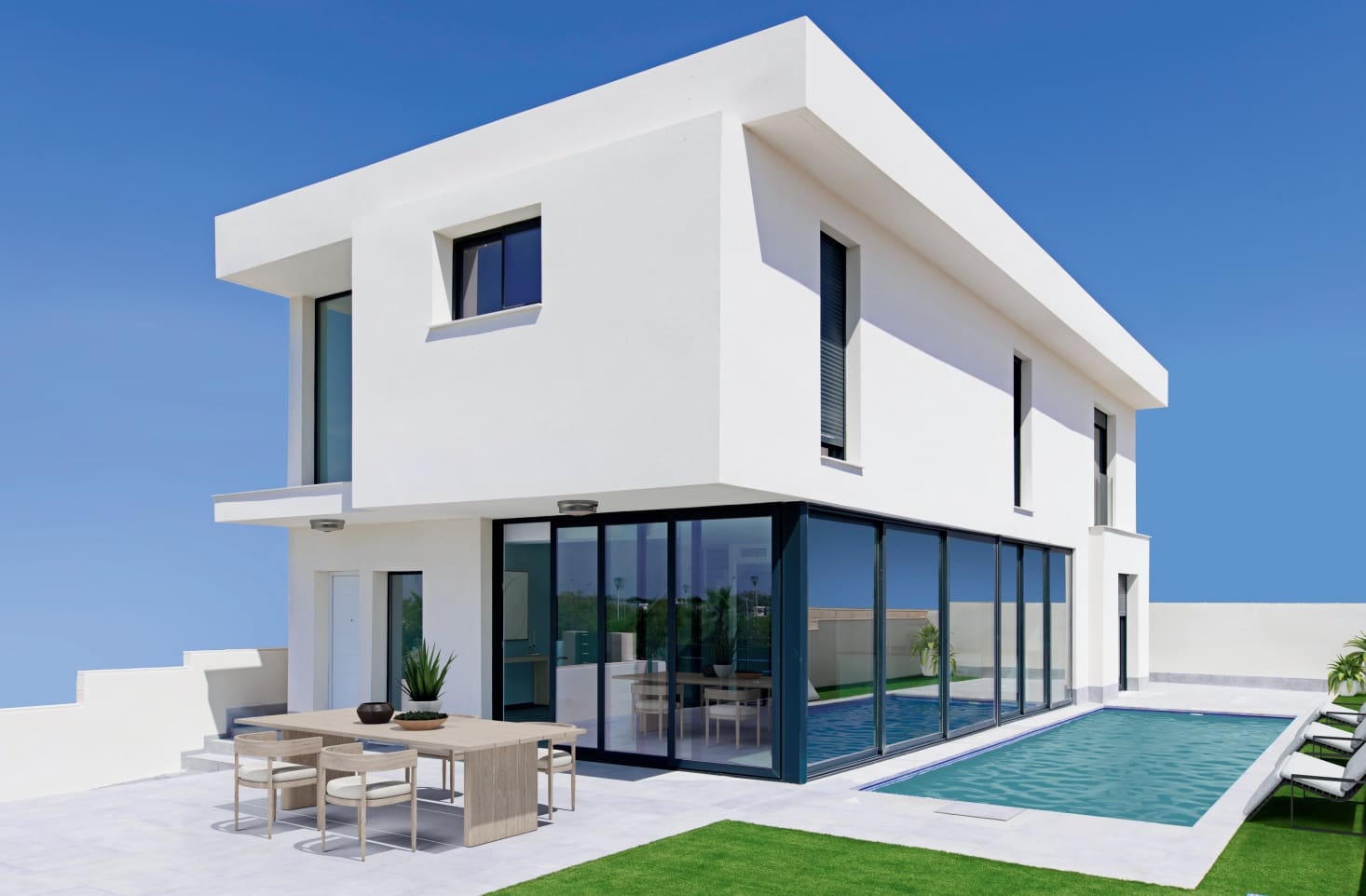 4 chambre Villa/Maison à vendre à Gran Alacant avec piscine - 641 000 € (Ref: 7077124)