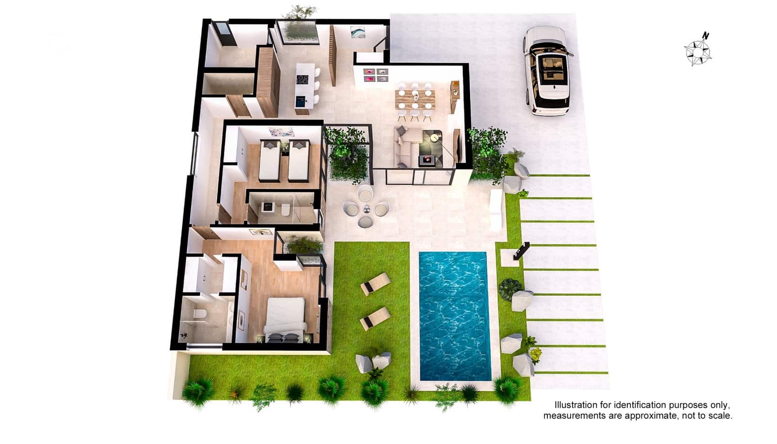 2 soveværelse Villa til salg i Banos y Mendigo med swimmingpool - € 425.500 (Ref: 7095163)