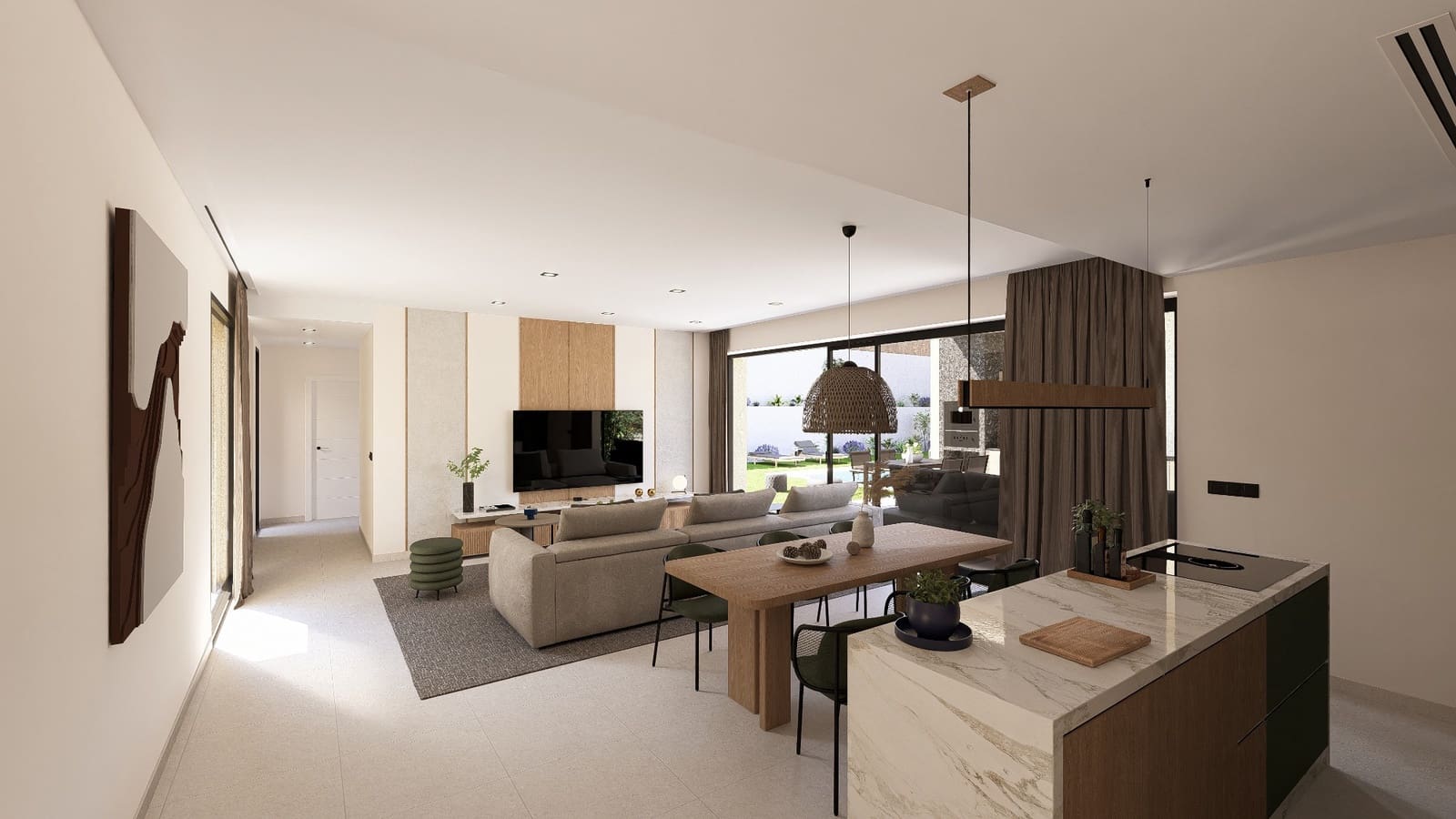 3 soveværelse Villa til salg i Corvera med swimmingpool - € 425.500 (Ref: 7453405)