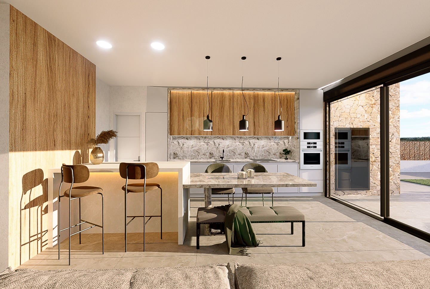 3 makuuhuone Huvila myytävänä paikassa San Javier mukana uima-altaan 
autotalli - 699 950 € (Ref: 7592064)