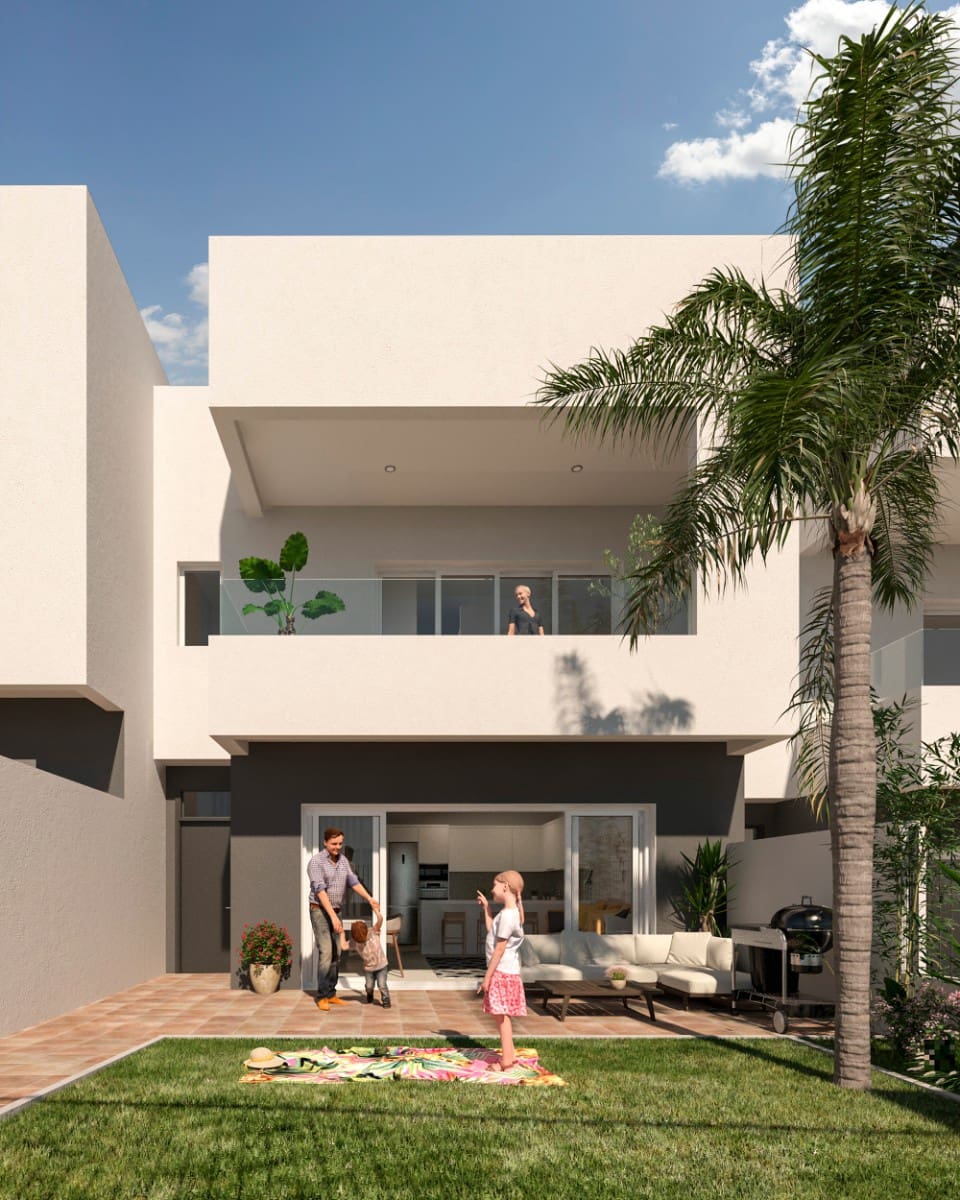 3 soveværelse Byhus til salg i Monforte del Cid med swimmingpool garage - € 315.000 (Ref: 7642110)