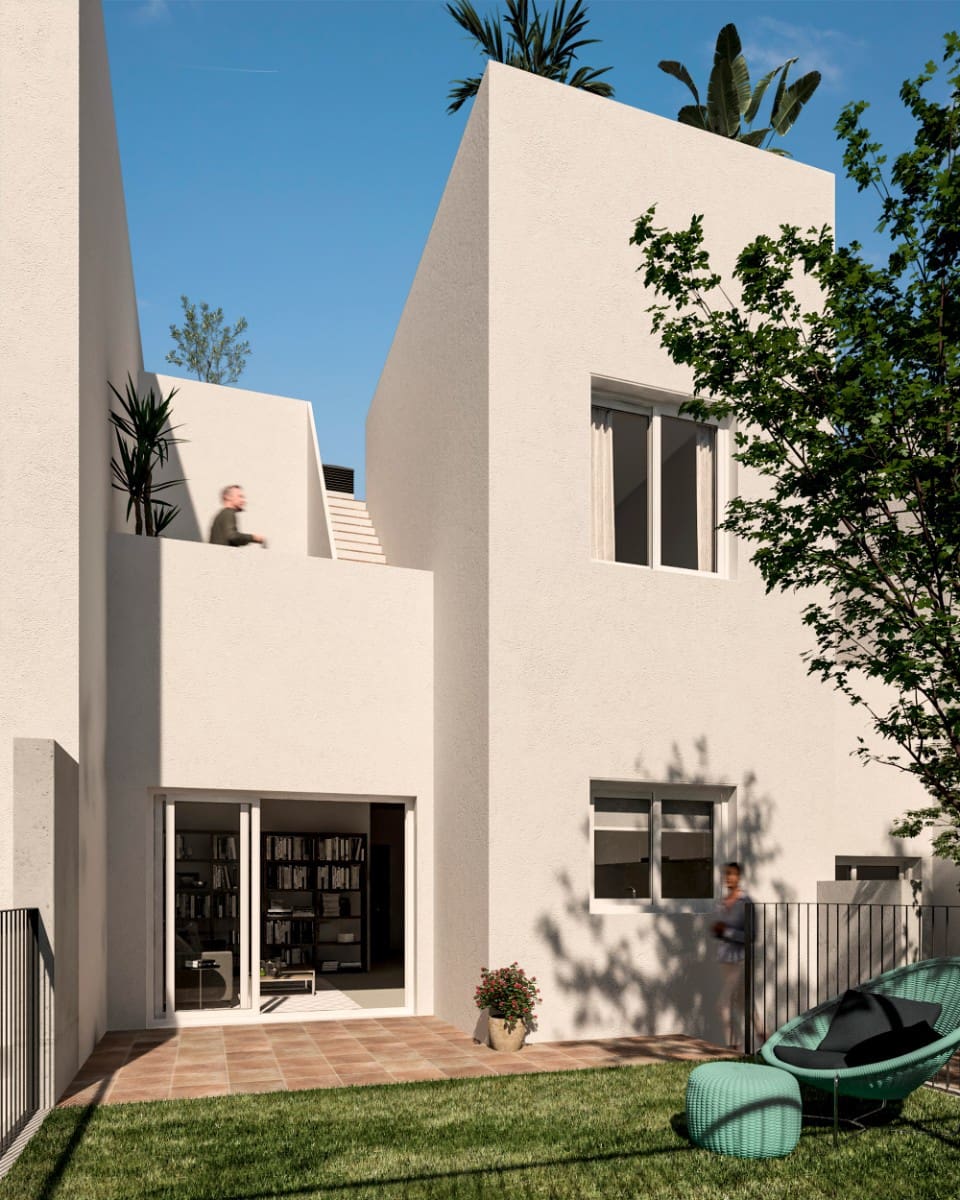 3 soveværelse Byhus til salg i Monforte del Cid med swimmingpool garage - € 315.000 (Ref: 7642110)