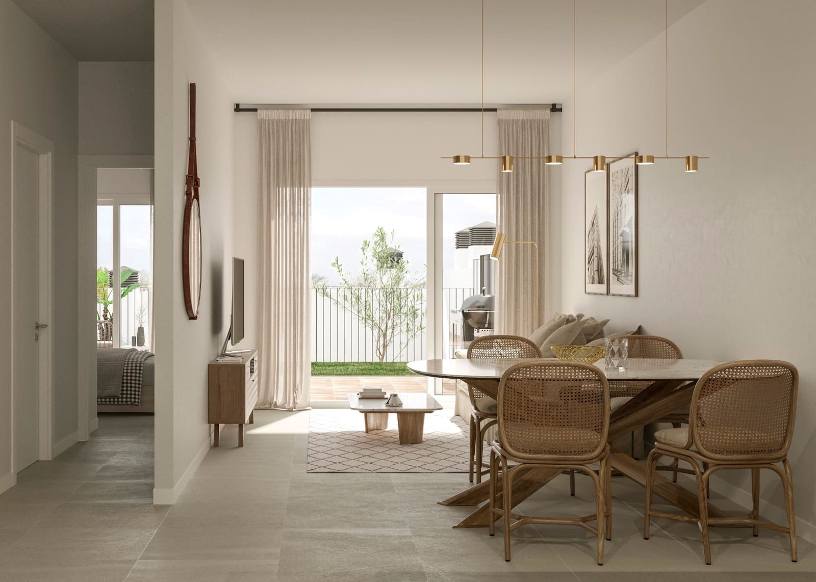 3 soveværelse Byhus til salg i Monforte del Cid med swimmingpool garage - € 315.000 (Ref: 7642110)