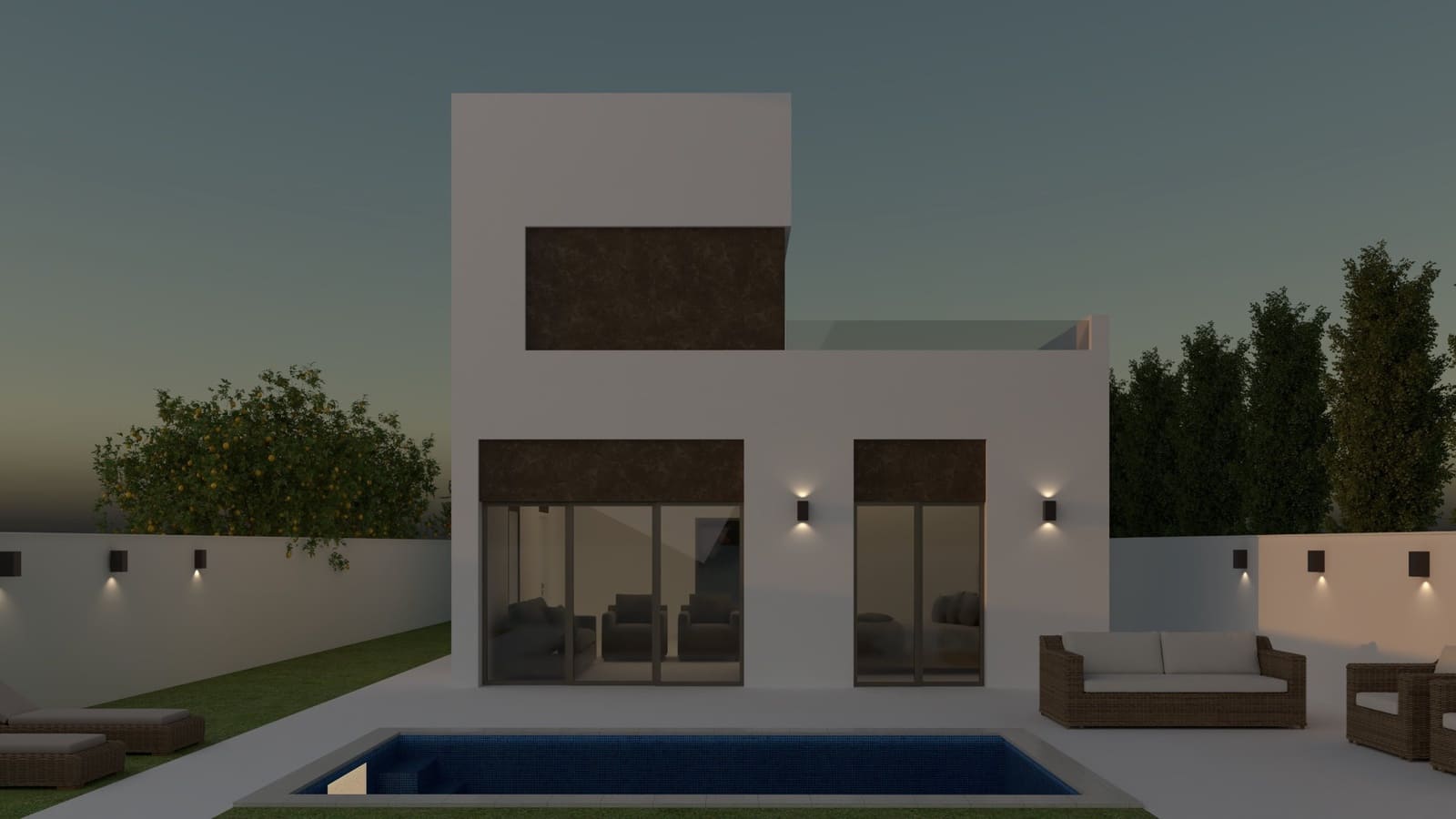 3 bedroom Villa for sale in Ciudad Quesada with pool - € 459,900 (Ref: 7701562)