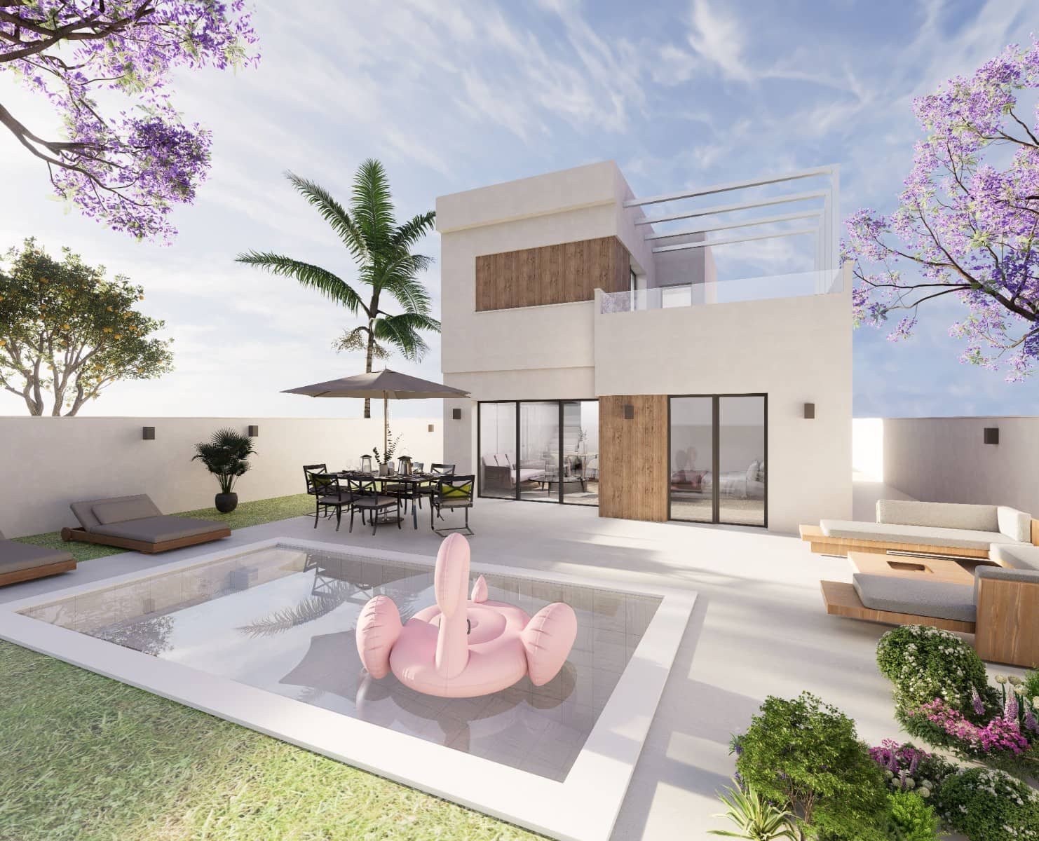 3 chambre Villa/Maison à vendre à Ciudad Quesada avec piscine - 489 900 € (Ref: 7701562)