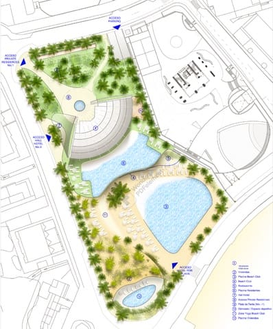 2 slaapkamer Appartement te koop in Playa Poniente, Benidorm met zwembad garage - € 970.000 (Ref: 7712515)