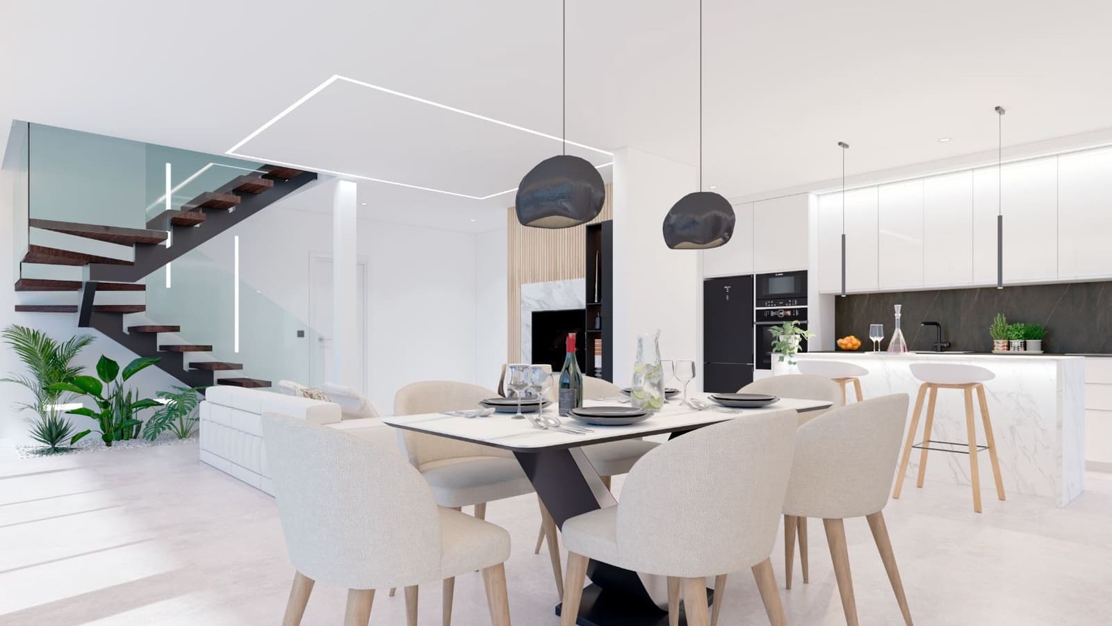 3 bedroom Villa for sale in San Pedro del Pinatar with pool - € 578,000 (Ref: 7788561)