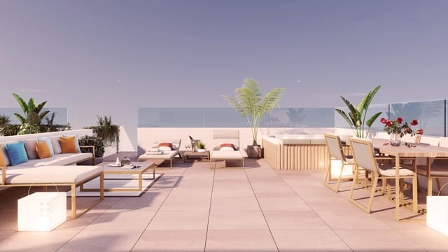 2 soveværelse Penthouse til salg i Pilar de la Horadada ciudad, Pilar de la Horadada med swimmingpool garage - € 299.000 (Ref: 7791887)