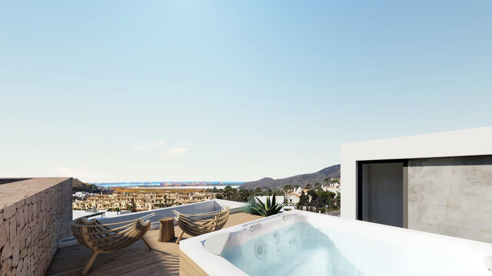 3 soveværelse Penthouse til salg i La Manga Club med swimmingpool - € 770.000 (Ref: 7846782)