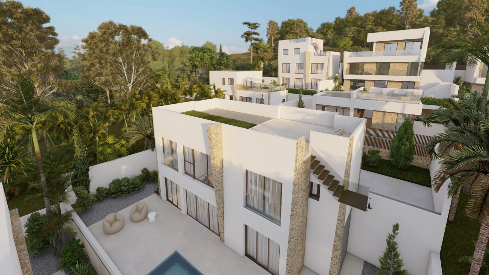 Chalet de 3 habitaciones en Finestrat en venta con piscina - 540.000 € (Ref: 7884504)