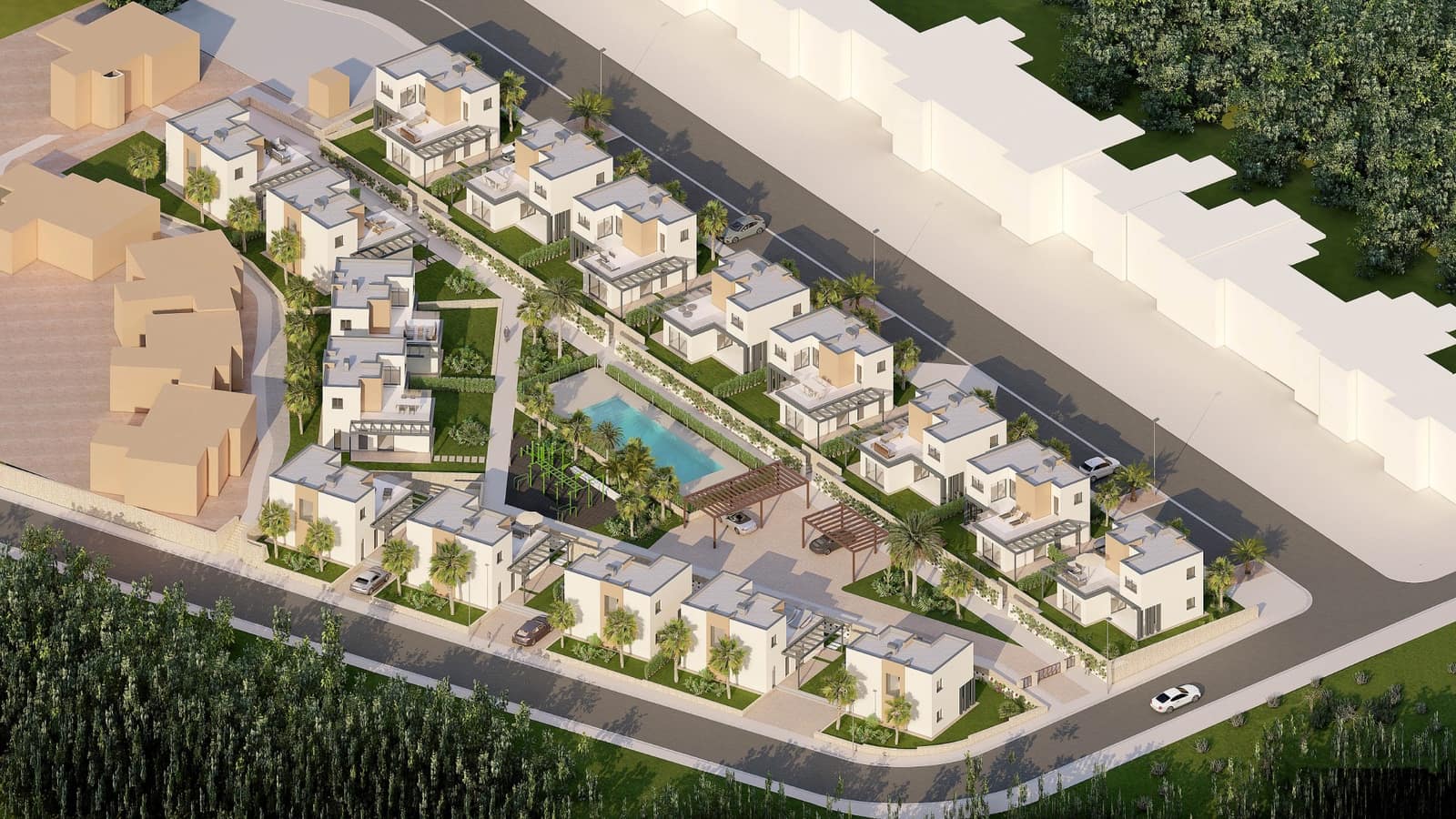 3 soveværelse Villa til salg i Corvera med swimmingpool - € 355.000 (Ref: 7902524)