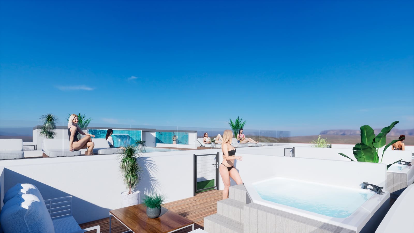 2 soveværelse Penthouse til salg i Torrevieja med swimmingpool garage - € 469.000 (Ref: 7933288)