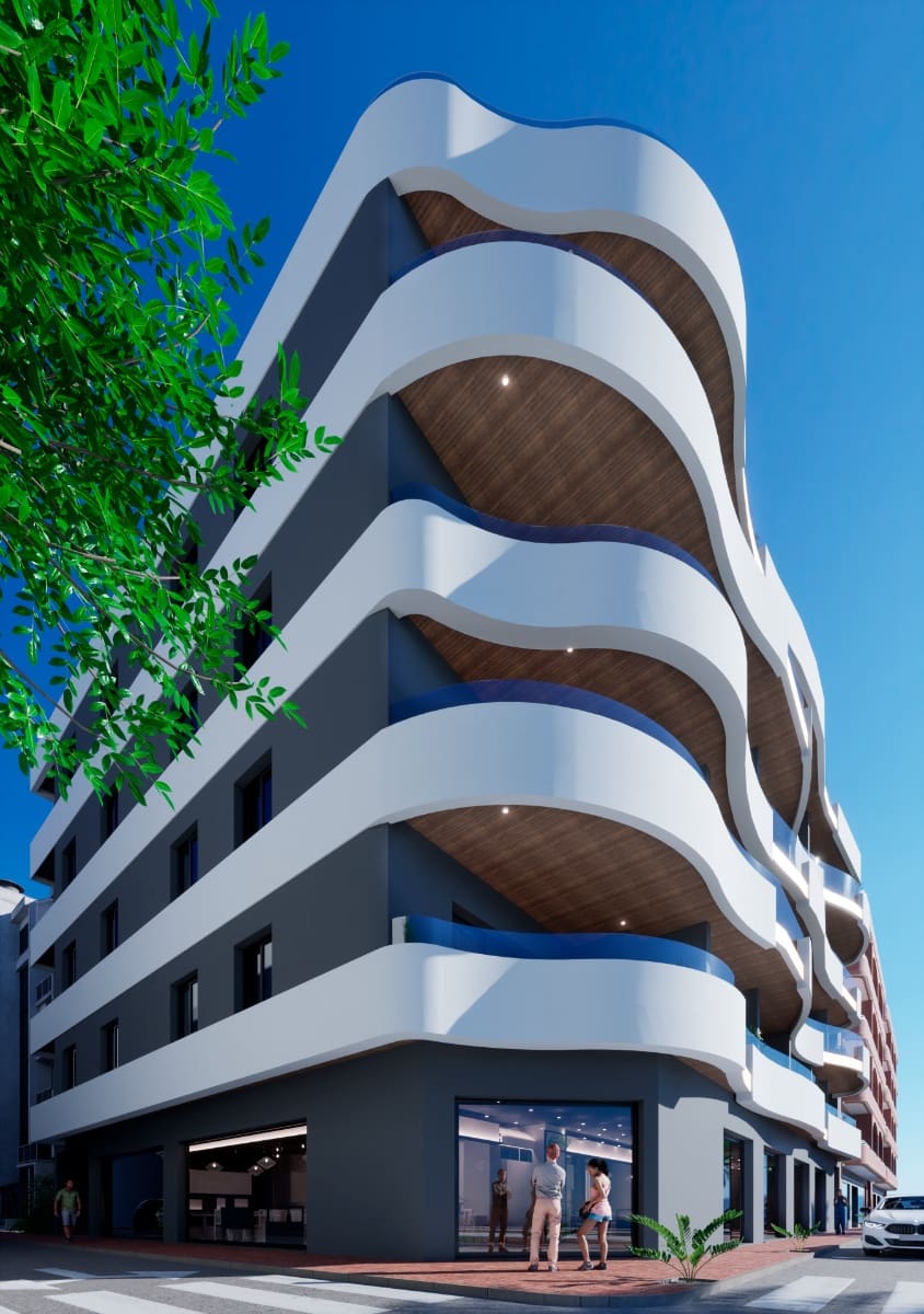 3 soveværelse Penthouse til salg i Torrevieja med swimmingpool garage - € 449.000 (Ref: 7933289)