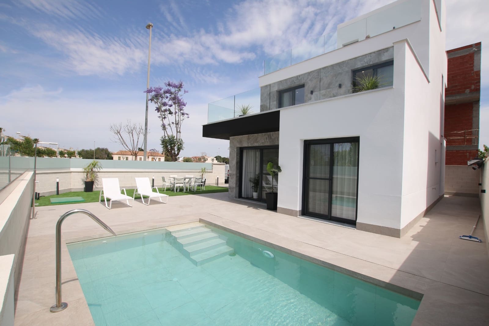 3 Zimmer Villa zu verkaufen in Pilar de la Horadada mit Pool Garage - 485.000 € (Ref: 7950745)