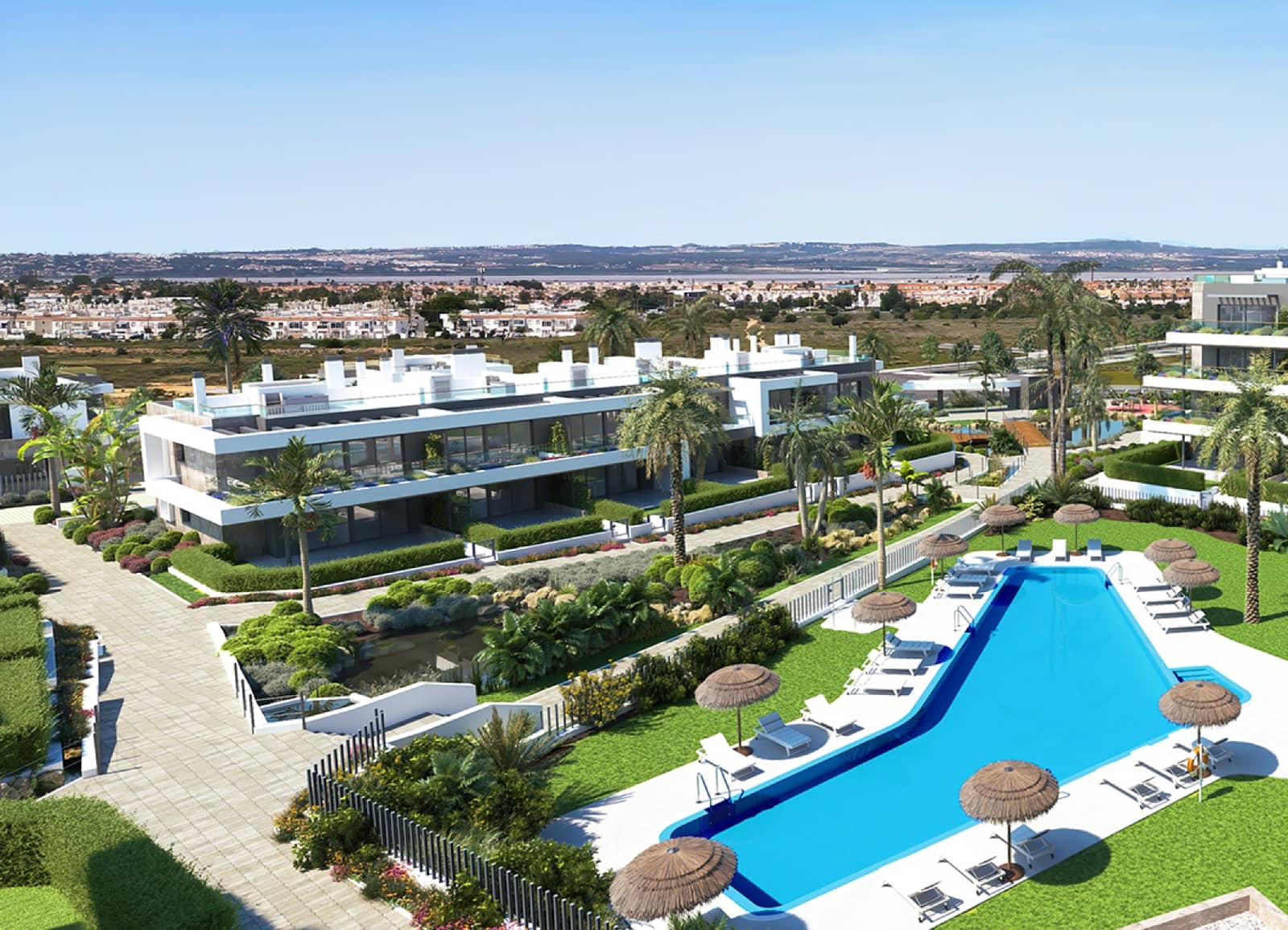 3 chambre Bungalow à vendre à Torrevieja avec piscine - 400 000 € (Ref: 7980561)