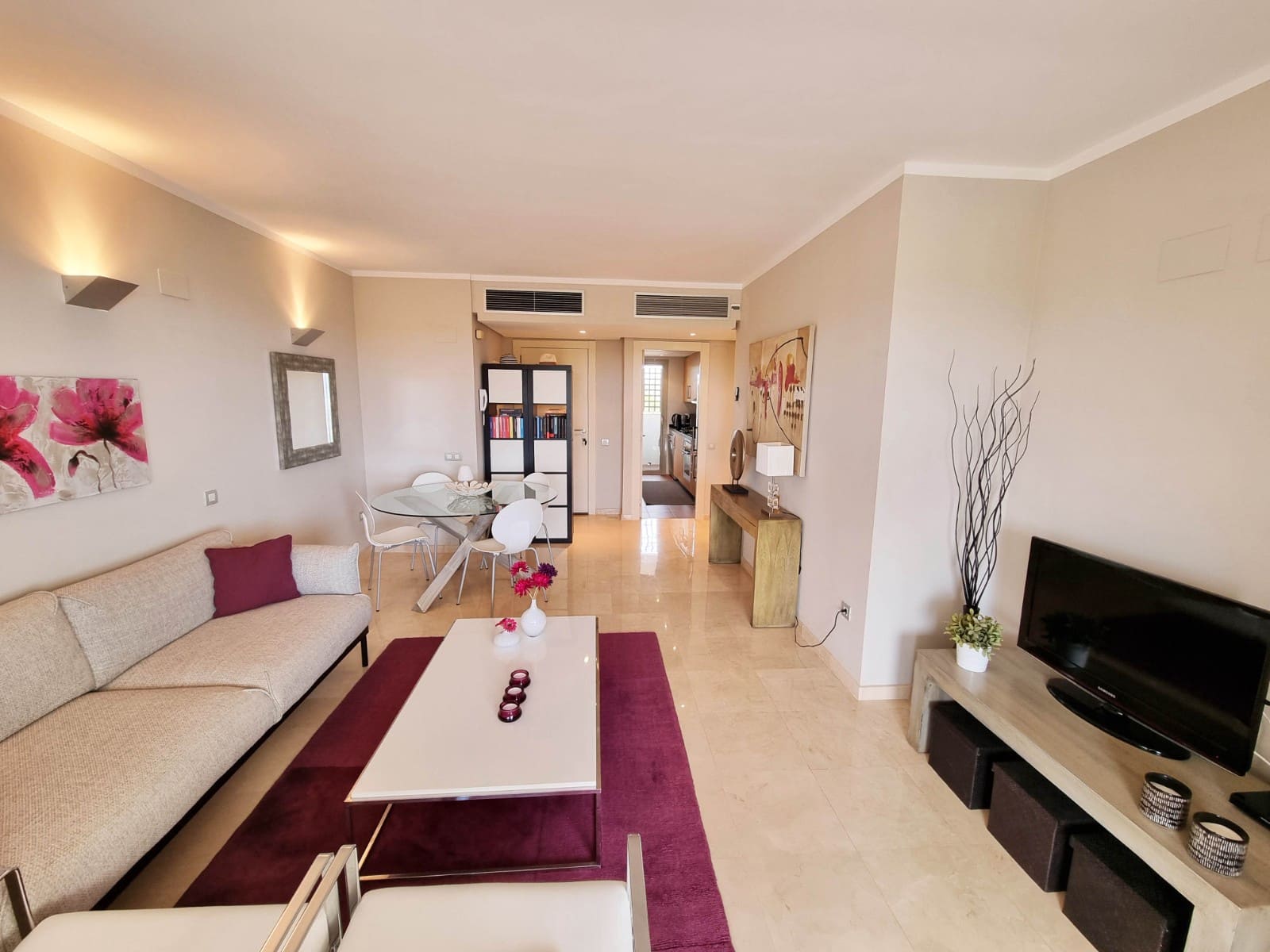 2 soveværelse Lejlighed til leje i Las Colinas Golf med swimmingpool garage - € 1.600 (Ref: 8252007)