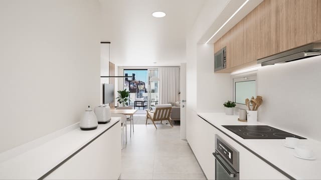 2 makuuhuone Huoneisto myytävänä paikassa Torre de la Horadada, Pilar de la Horadada mukana uima-altaan - 369 900 € (Ref: 8293570)